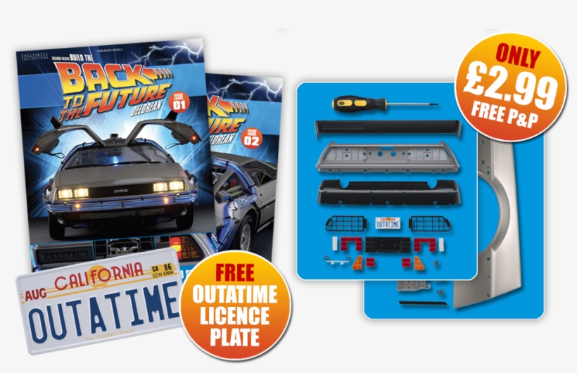 Build The Back To The Future Delorean - Reour Vres Le Future De Lorean Montre, transparent png download