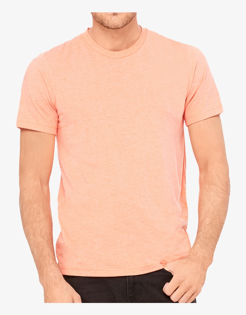 Canvas 3001 100% Unisex T-shirt, Price/each - Heather, transparent png download