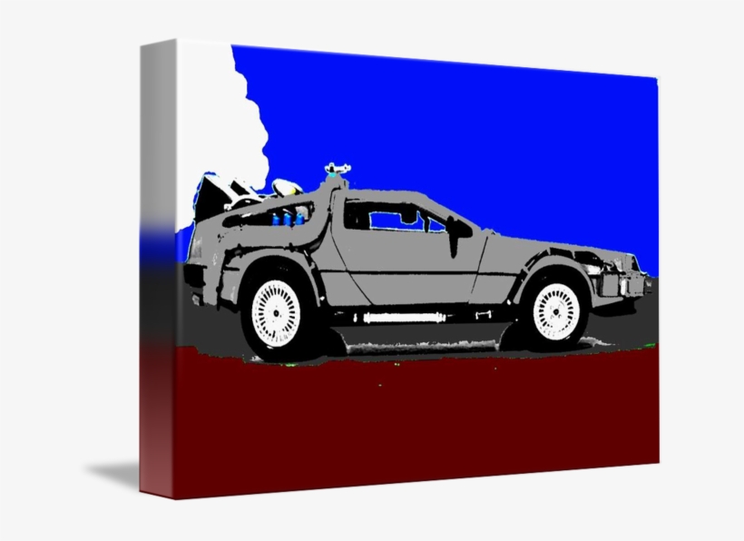 Clipart Library Library Back To The Future Delorean - Back To The Future, transparent png download