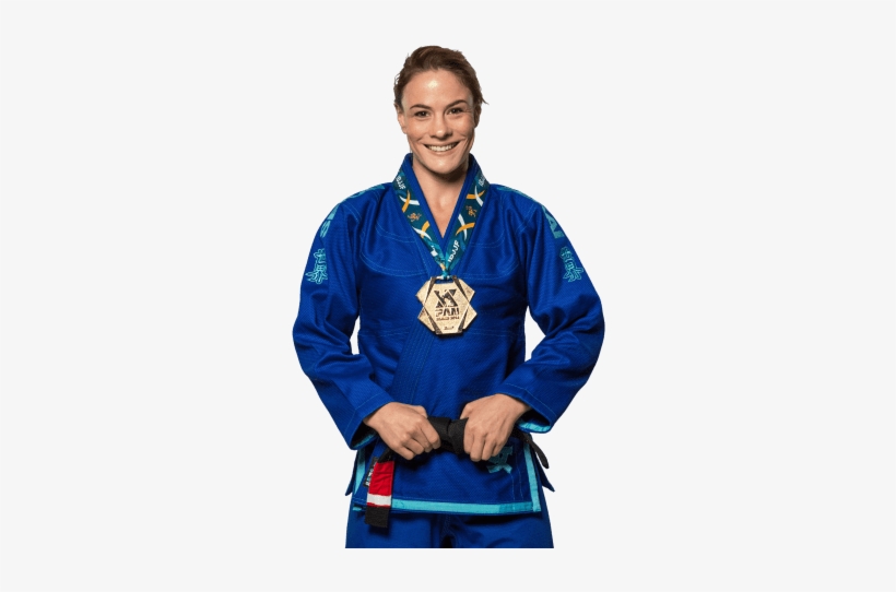 Fuji Sekai Womens Front Belt Blue Fighters Arsenal - Brazilian Jiu-jitsu Gi, transparent png download