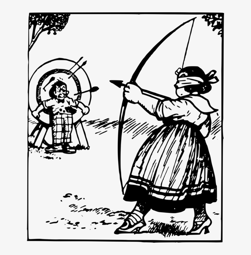 Drawing Bow And Arrow Computer Icons Archery Clipart Person Hit By A Bow And Arrow Png Transparent Png 644x750 Free Download On Nicepng