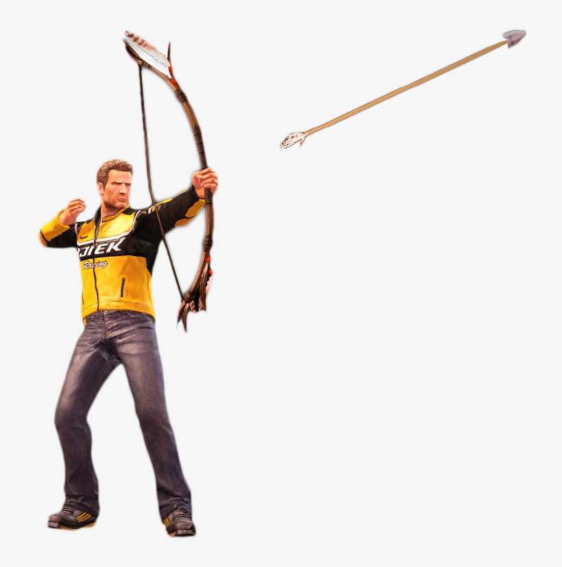 Dead Rising Bow And Arrow Main - Bow And Arrow Png, transparent png download