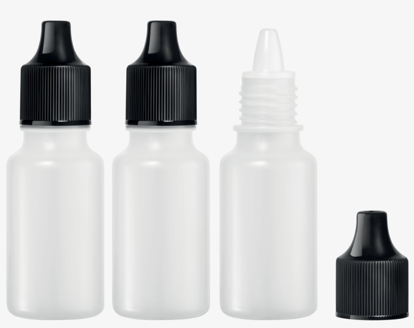 Make Up For Ever 3 Empty Dropper Bottles 10ml, transparent png download
