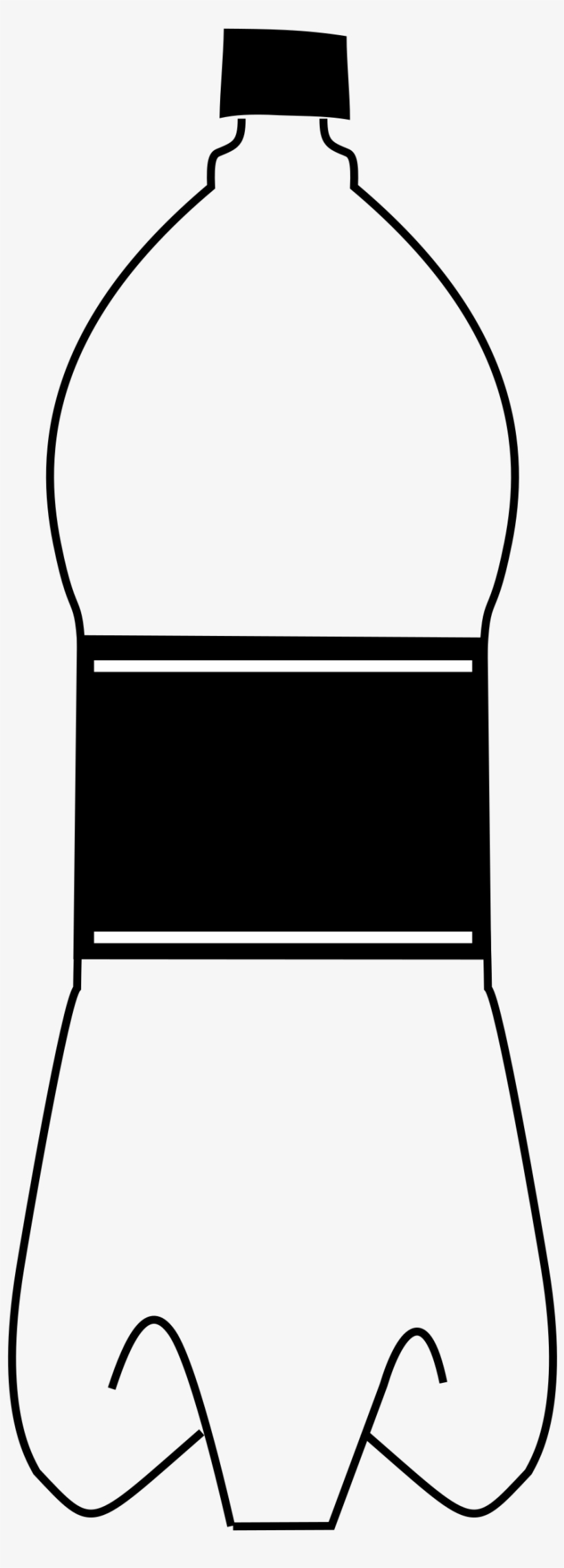 This Free Icons Png Design Of Empty Bottle Black White, transparent png download