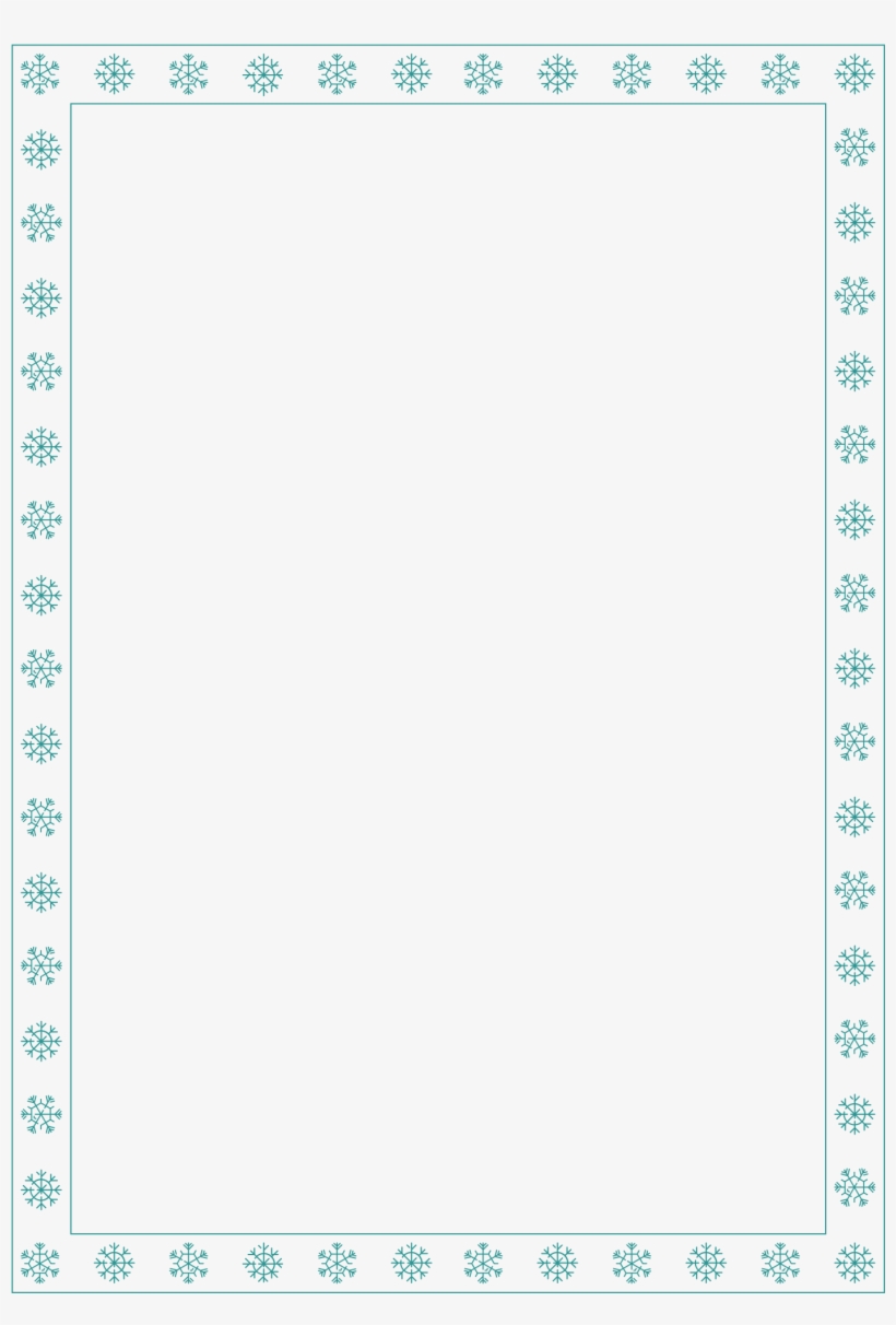 Green Snowflakes - Paper Product, transparent png download
