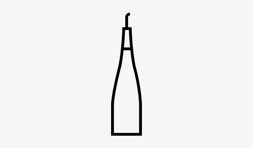 Empty Alcoholic Drink Bottle Vector - Alcoholic Drink, transparent png download