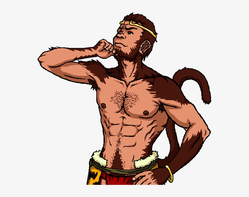 Monkey Magic By Elrcar-d87ptcs - Portable Network Graphics, transparent png download