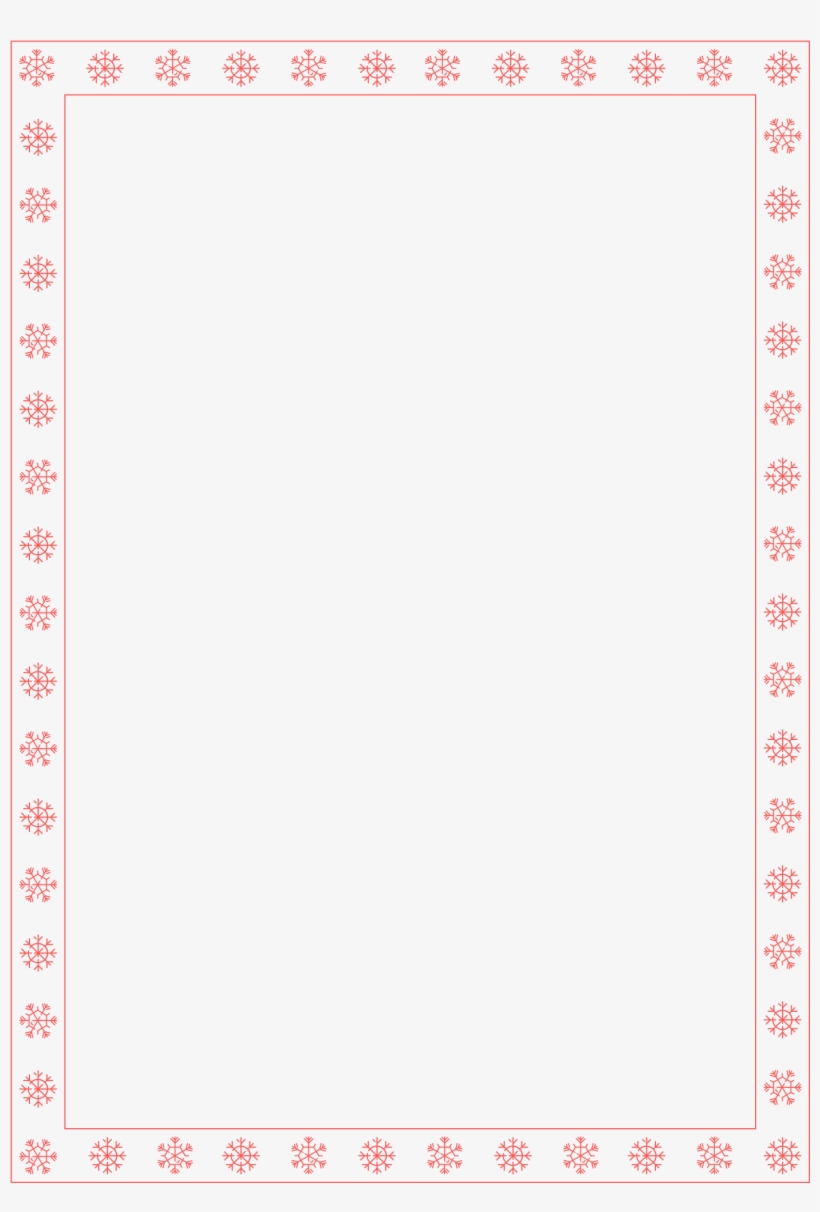 Red Snowflakes - Paper Product, transparent png download