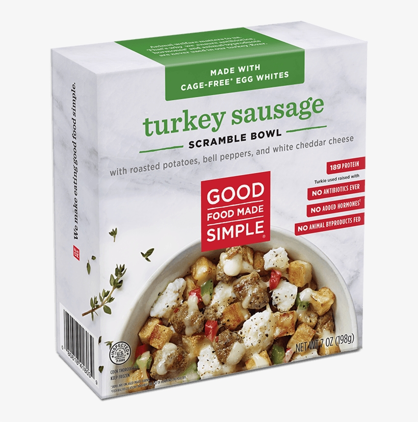 Turkey Sausage 800 X - Good Food Made Simple Chicken Pad Thai - 9.5 Oz, transparent png download