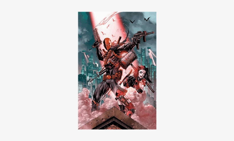 Harley Quinn And Deathstroke, transparent png download