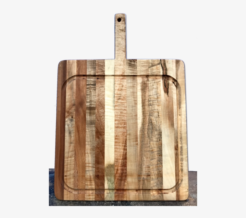 Curly Maple And Sycamore Cutting Board Map03, transparent png download