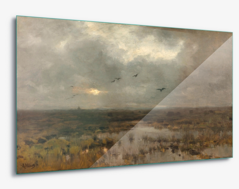The Marsh Anton Mauve Art Canvas Amp Glass, transparent png download