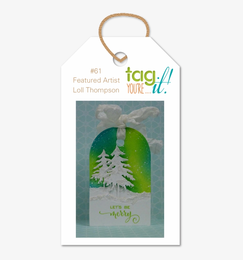 Christmas Tag For Contest, transparent png download