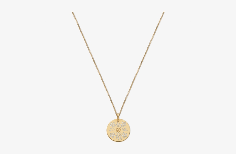 Gucci Yellow Gold Icon Blooms Necklace, transparent png download