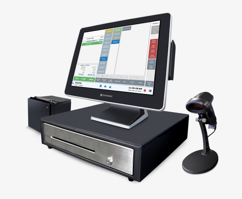 Exatouch Pos Register Liquor, transparent png download