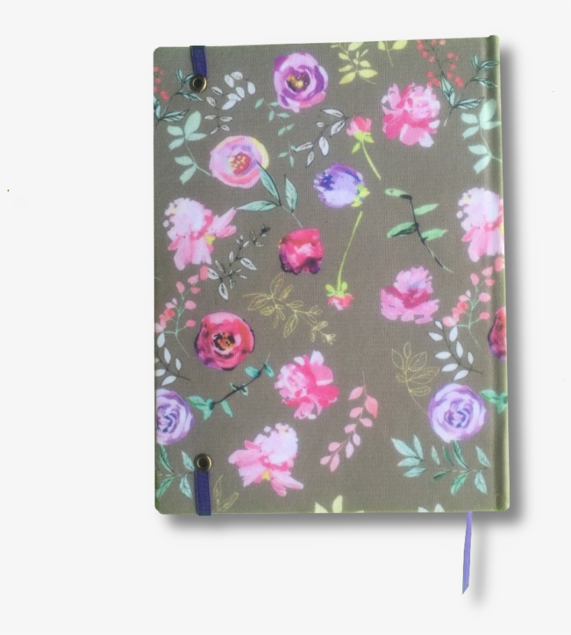 Cuaderno Cuadriculado Planner Flor Acuarela, transparent png download
