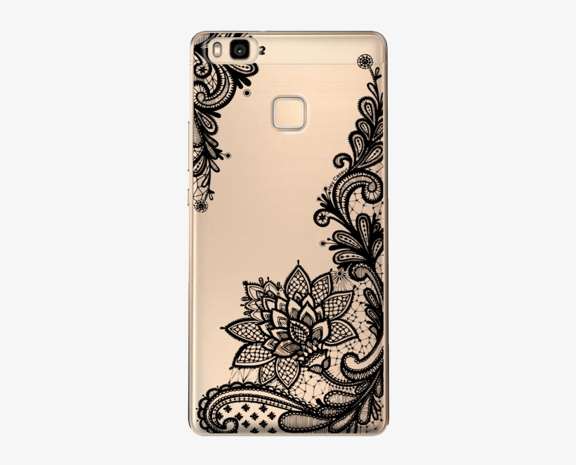 Delicate Lace Corners Phone Case Covers For Iphone,, transparent png download