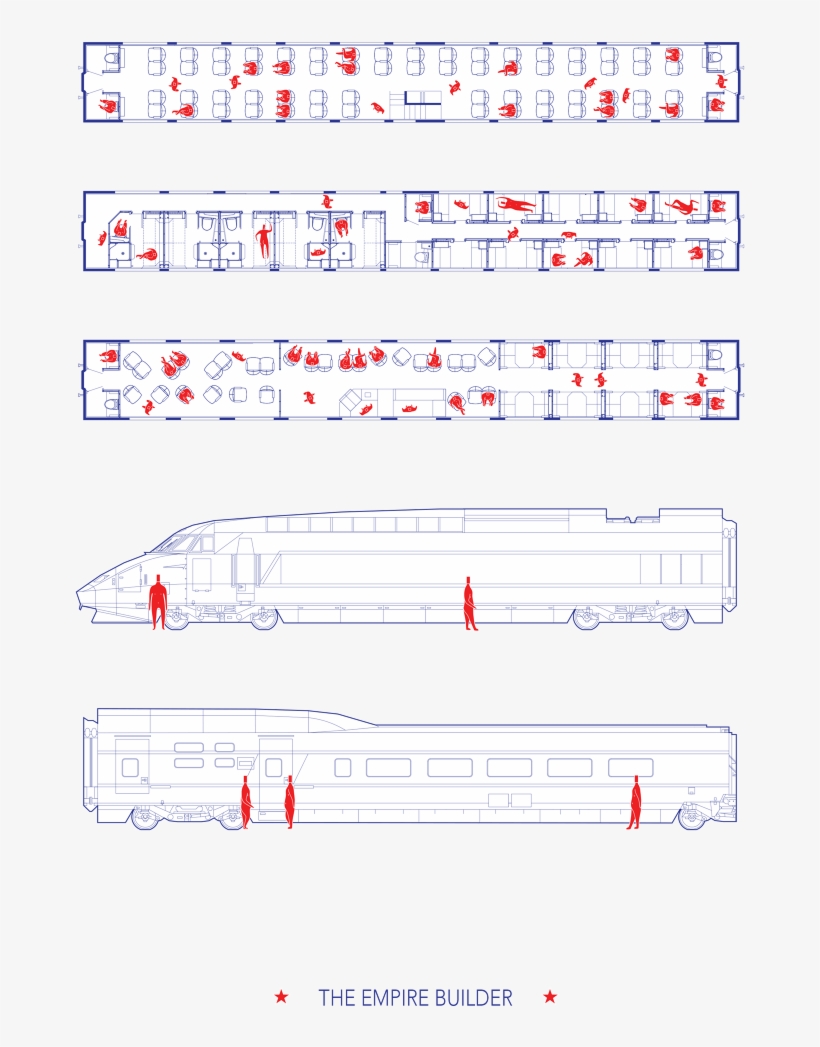 The Passengers Of The Empire Builder Railroad Are More, transparent png download