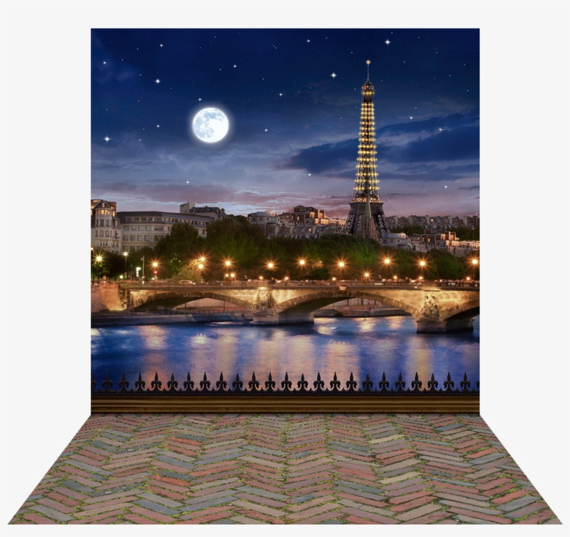 Paris In Moonlight, transparent png download