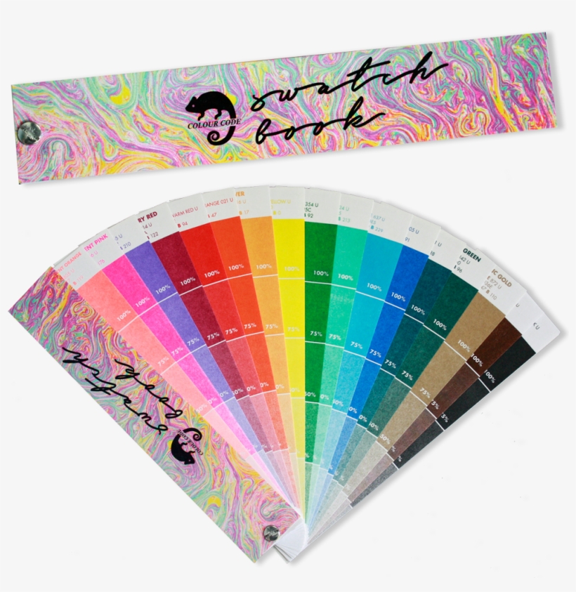 Image Of Risograph Swatch Book, transparent png download