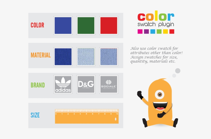 Virtuemart Color Swatch Extension6, transparent png download