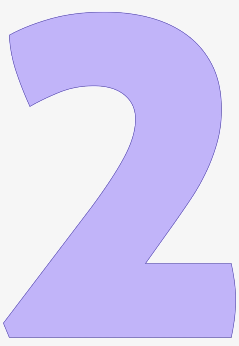 Number 2 Png, transparent png download