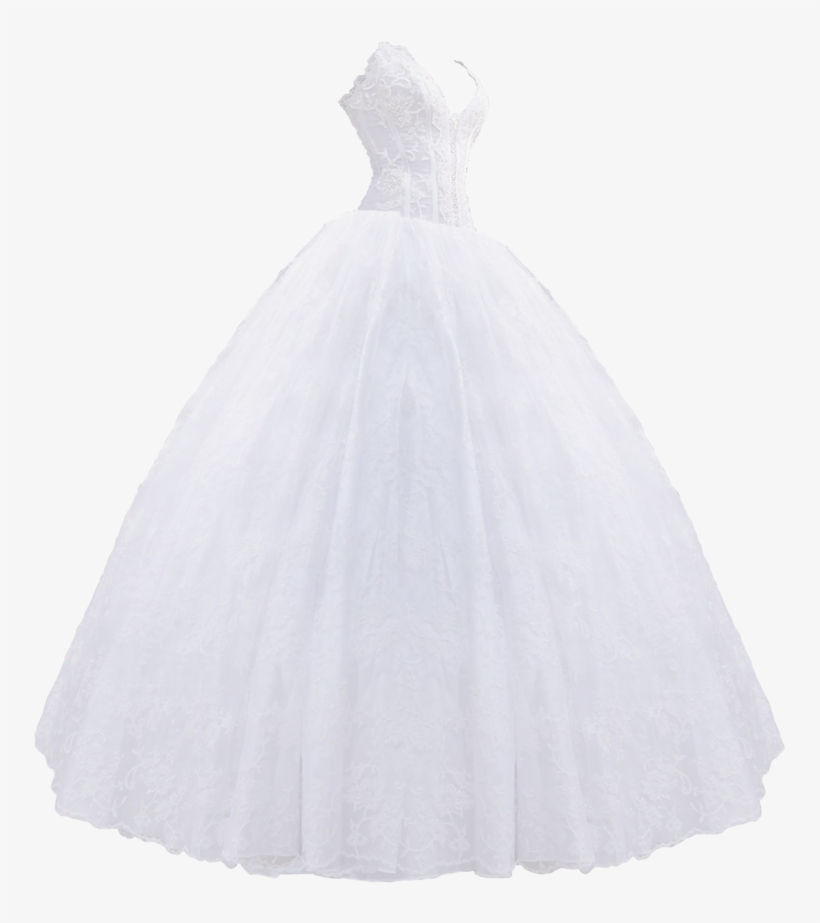 Medium Wedding Gown, transparent png download