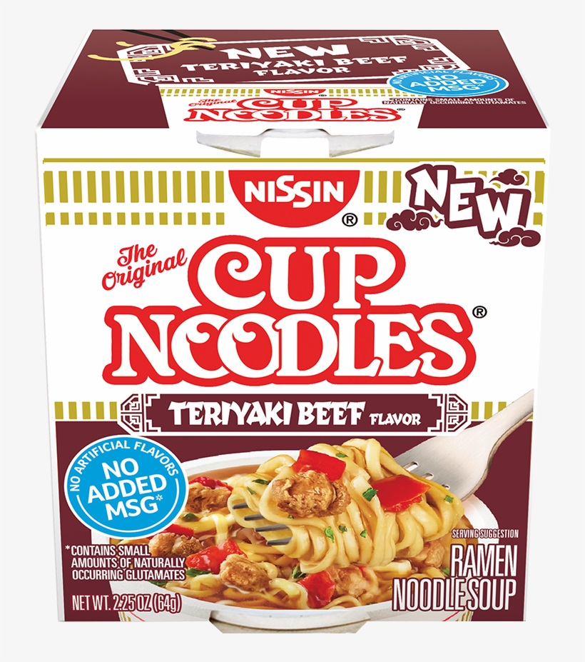 70662 03027 Cup Noodles Teriyaki Beef, transparent png download