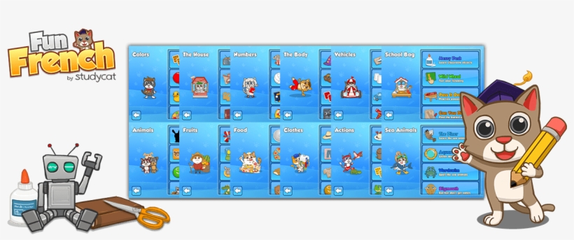 Fun French, transparent png download