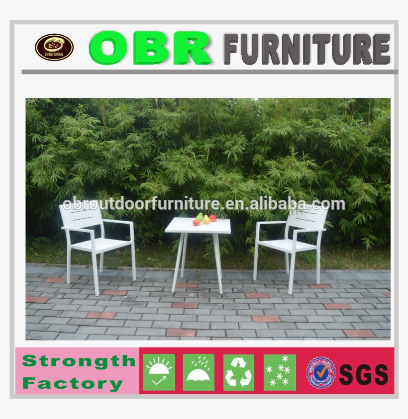 White Aluminum Patio Table, White Aluminum Patio Table, transparent png download