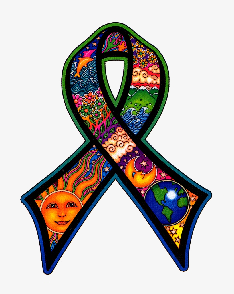 Earth Day Ribbon, transparent png download