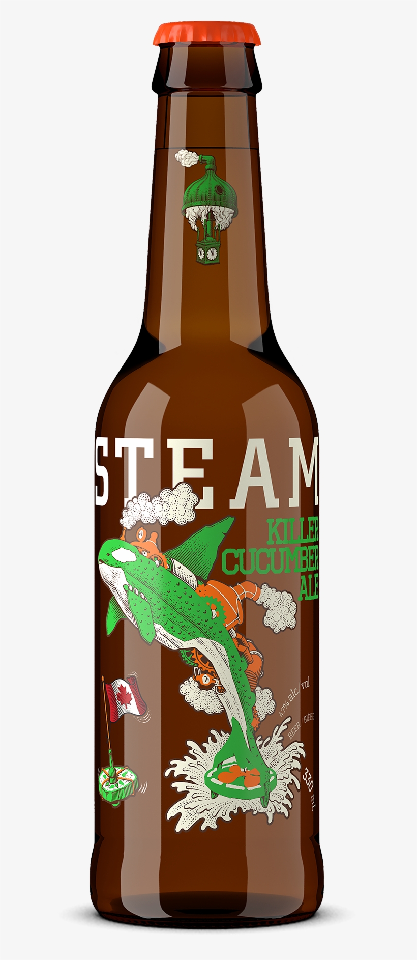 Killer Cucumber Ale 12x Bottle 330ml, transparent png download