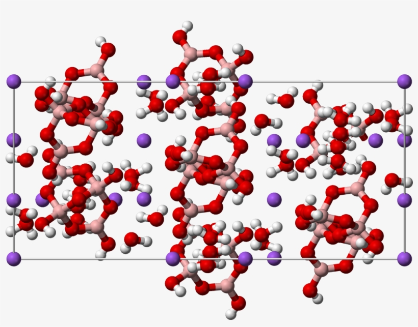 Tincalconite Unit Cell 3d Balls, transparent png download