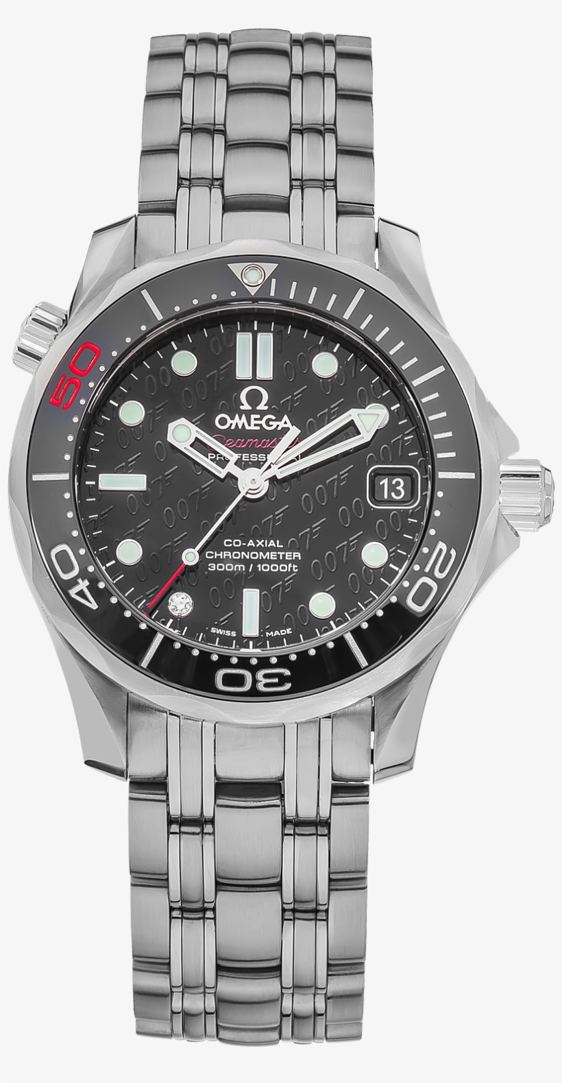 Seamaster Dive Co-axial James Bond Limited Edition, transparent png download