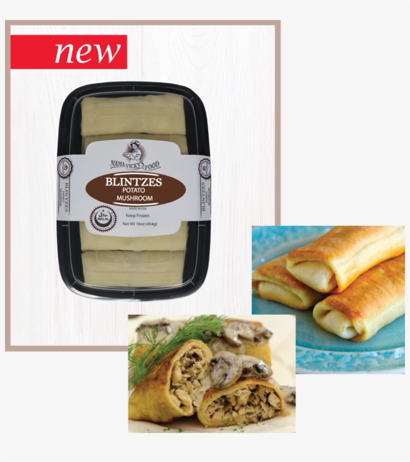 Potato And Mashroom Blintzes, transparent png download