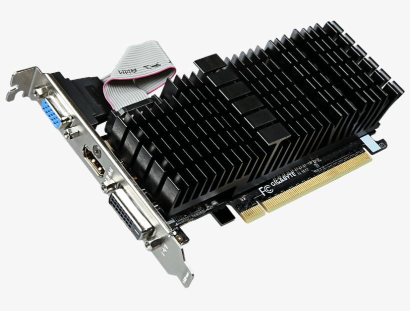 Gigabyte Geforce Gt 710 Gv N710sl 1gl, Video Graphics, transparent png download