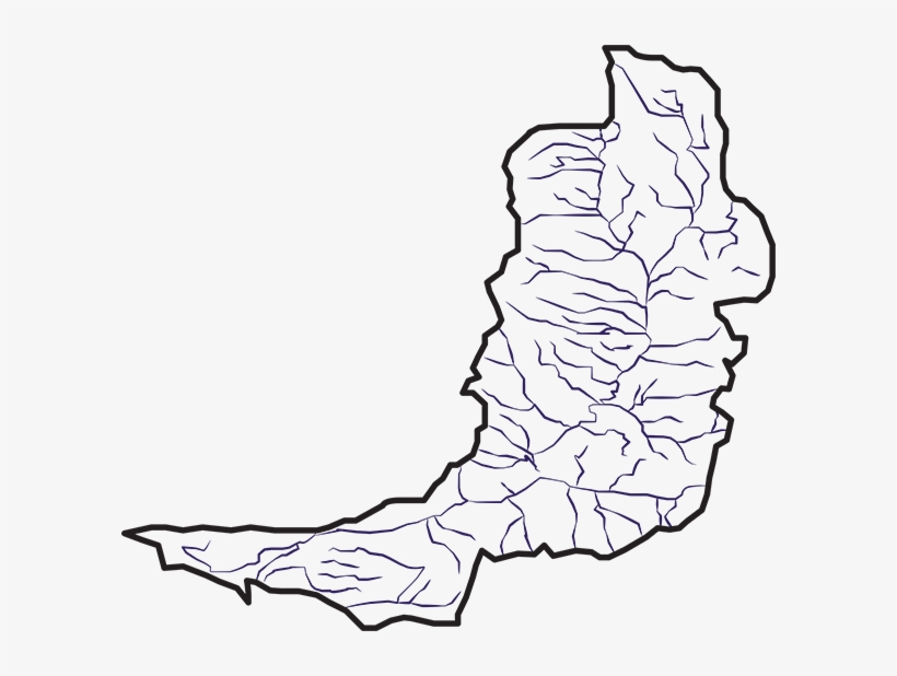 Logan River Watershed Graphic, transparent png download