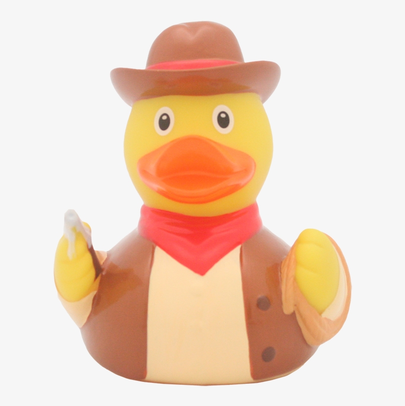 Cowboy Rubber Duck By Lilalu, transparent png download