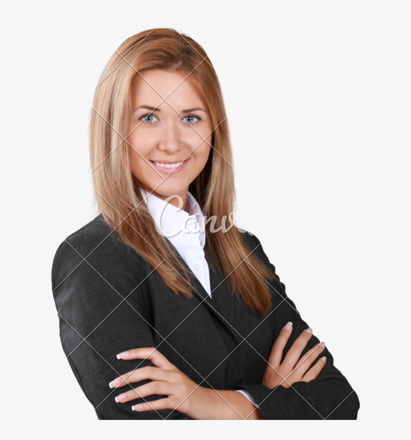 Business Woman With Her, transparent png download