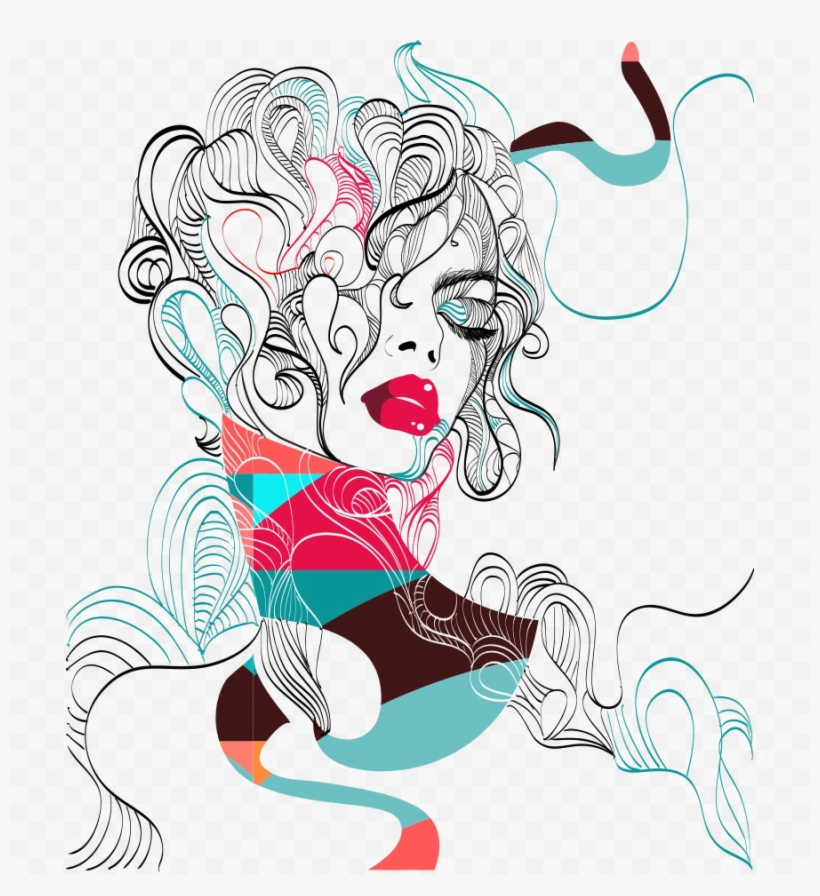 Abstract Woman Png Free Download, transparent png download