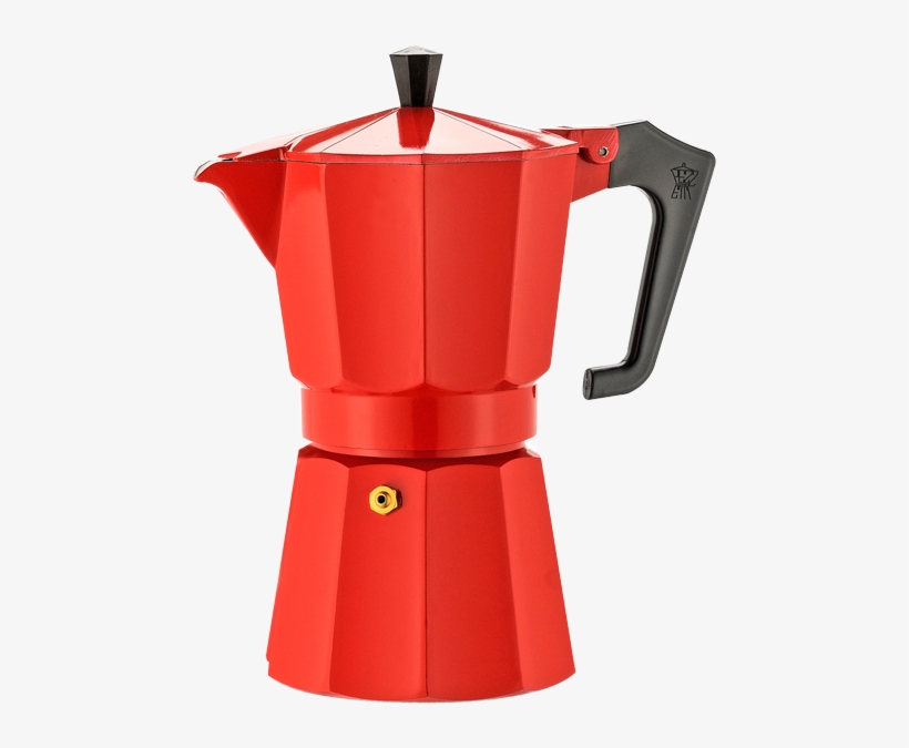 Pezzetti Espresso Coffee Maker Red 9 Cup, transparent png download