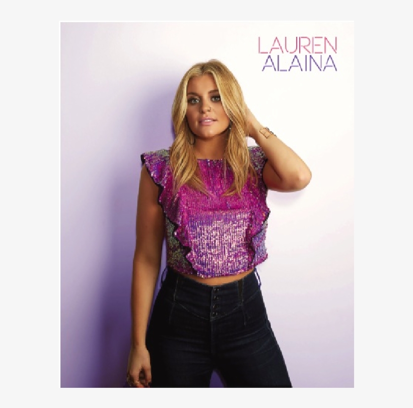 Lauren Alaina 8x10- Purple Shirt, transparent png download