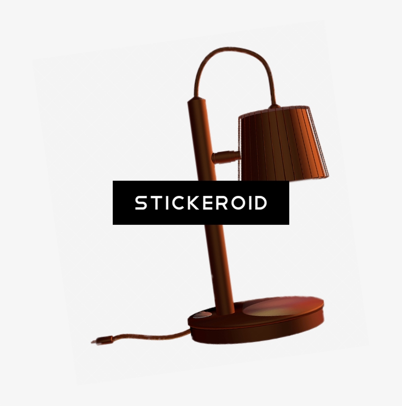 Brown Desk Lamp, transparent png download