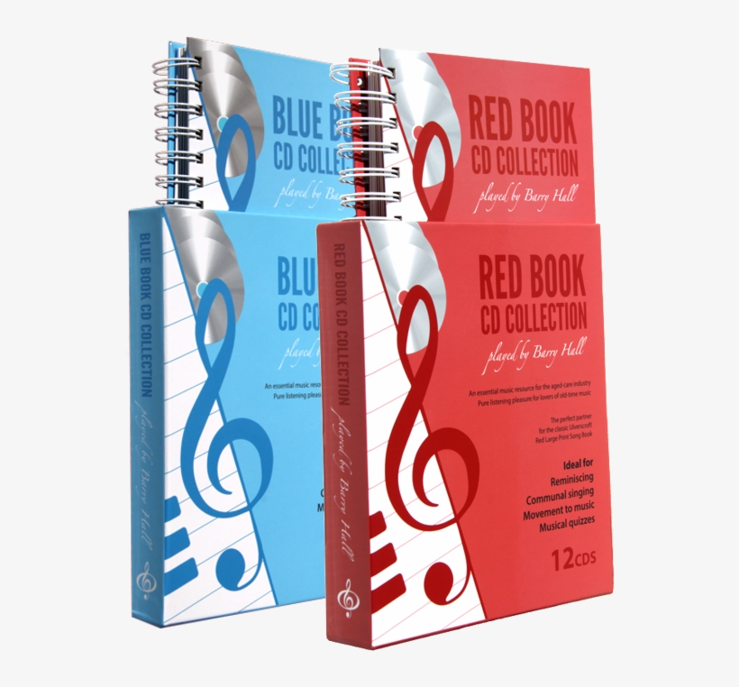 Blue And Red Book Cd Collection, transparent png download
