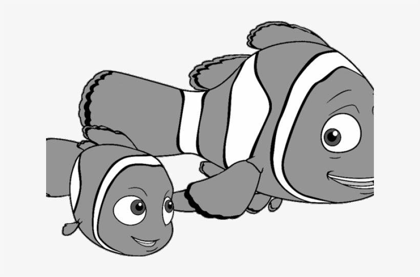 Clownfish Clipart Fishblack, transparent png download