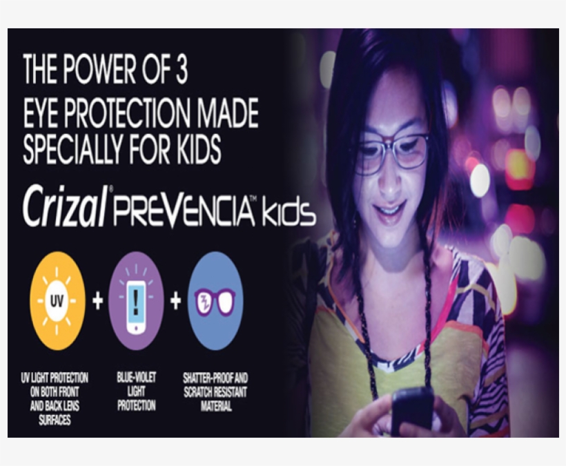 Crizal Prevencia Helps Protect Your Eyes From Harmful, transparent png download