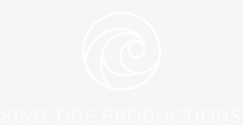 King Tide Productions Logo White 4k, transparent png download