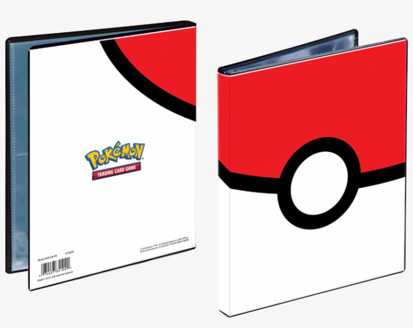 Ultra Pro Pokemon 4 Pocket Portfolio Poke Ball, transparent png download