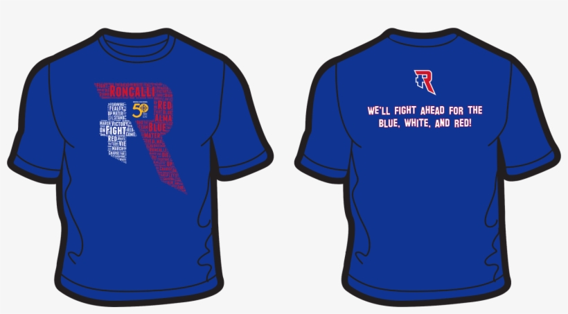 50th Celebration T-shirt, transparent png download