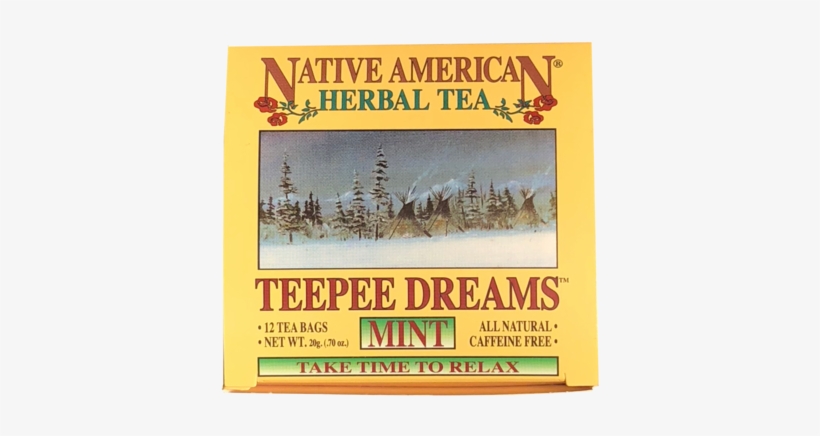 Teepee Dreams Mint Herbal Tea, transparent png download